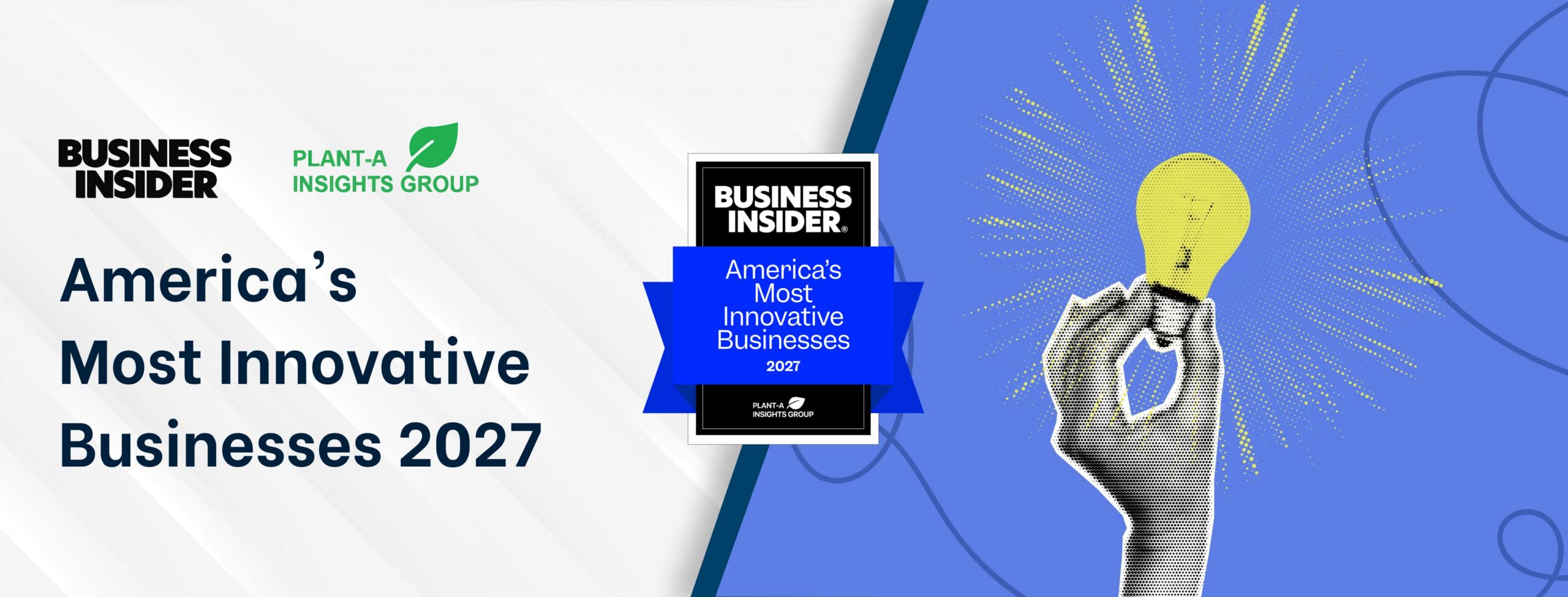 America's Most Innovative Businesses 2027 banner